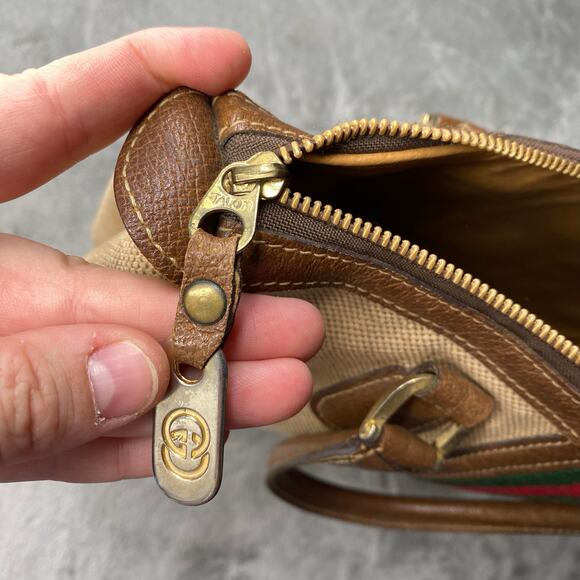 Vintage Tote Bag Gucci esch large  handbag - Picture 4 of 11